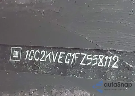 2015 Chevrolet Silverado 2500Hd Lt из США, поврежденный, VIN 1GC2KVEG1FZ558112